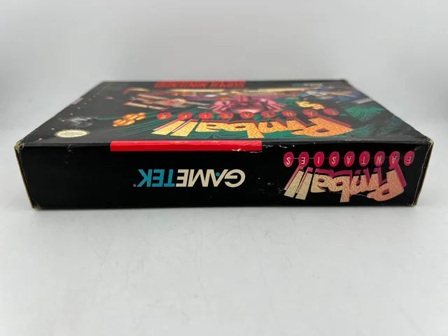 Pinball Fantasies Super Nintendo Snes