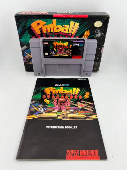 Pinball Fantasies Super Nintendo Snes