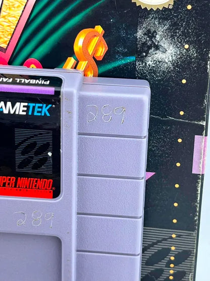 Pinball Fantasies Super Nintendo Snes