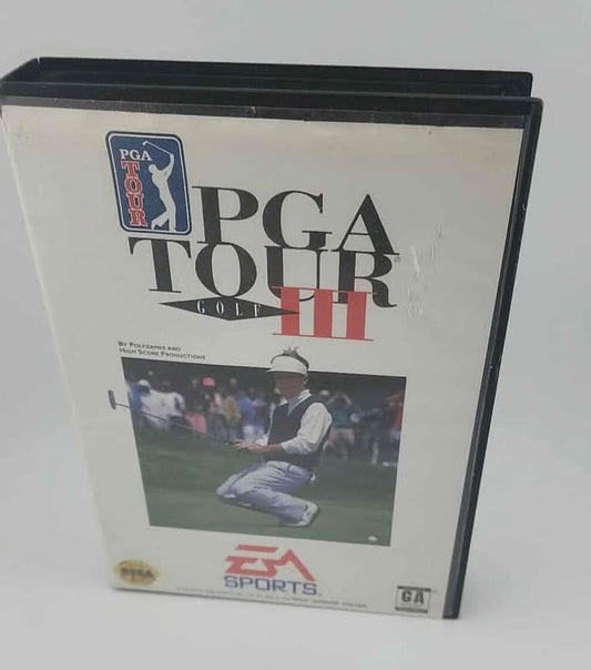 PGA Tour Golf III 3 Sega Genesis SG EA SPORT
