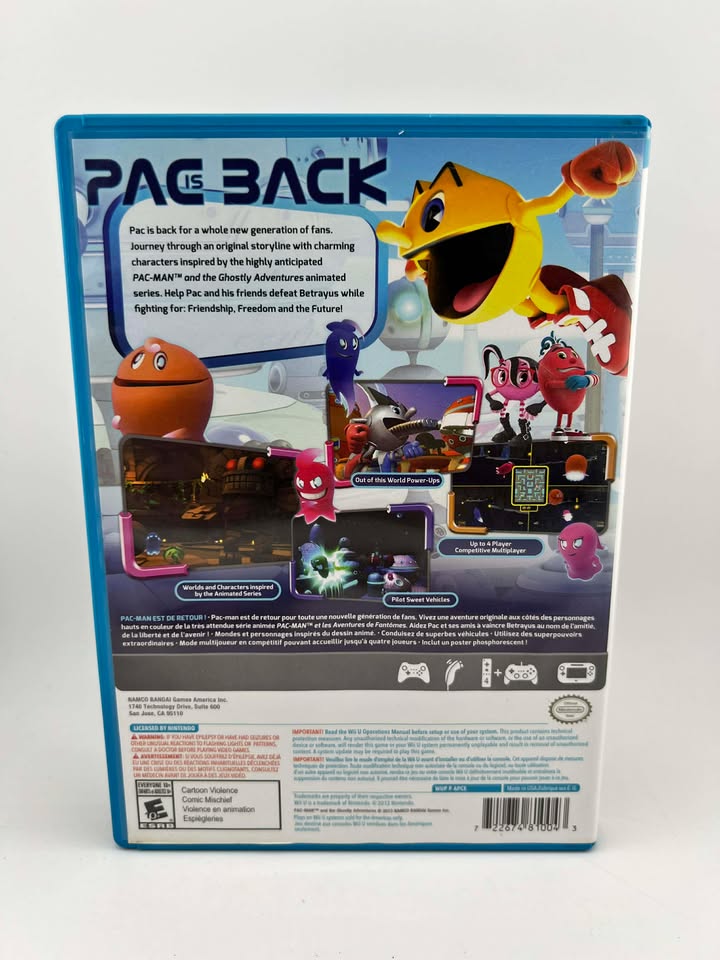 Pac-Man And The Ghostly Adventures NINTENDO WIIU