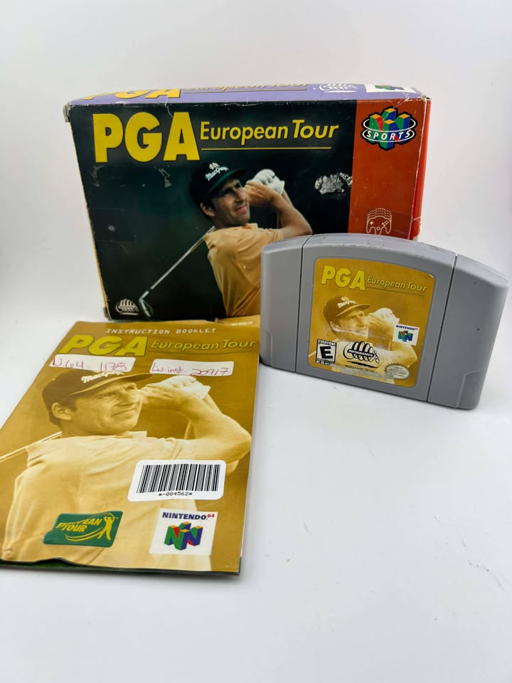 PGA European Tour Nintendo 64 N64