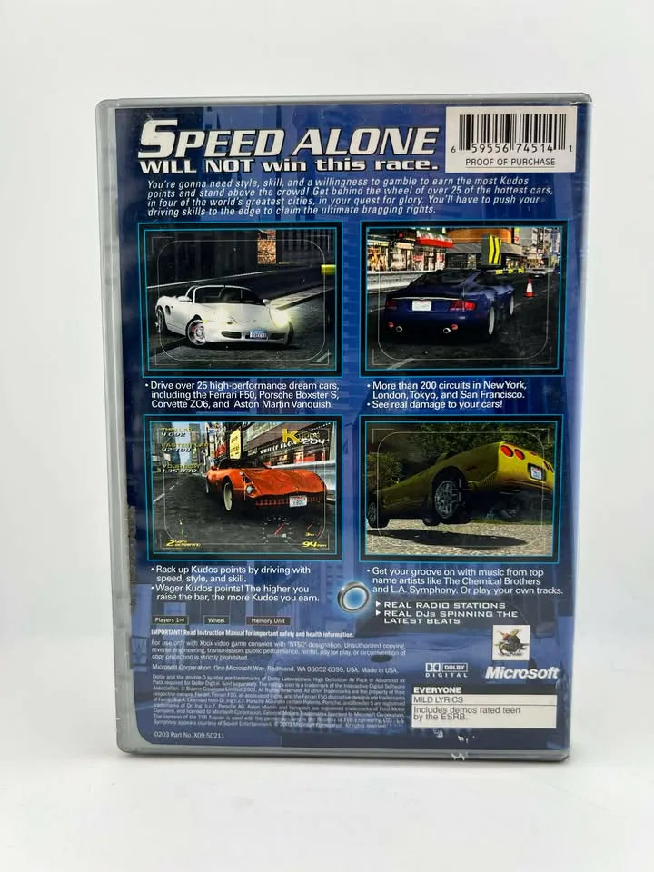 Project Gotham Racing Platinum Hits Xbox