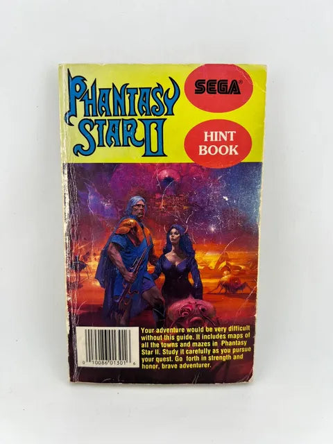Phantasy Star II 2 Hint Book Strategy Guide