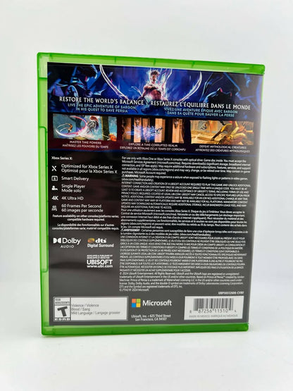 Prince Of Persia: The Lost Crown Xbox One Xone / Xbox Series Xseries