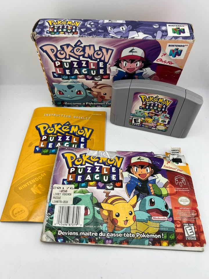 Pokemon Puzzle League Nintendo 64 N64