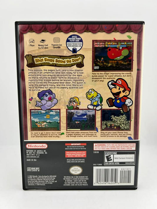 Paper Mario The Thousand Year Door Best Seller Nintendo Gamecube Ngc