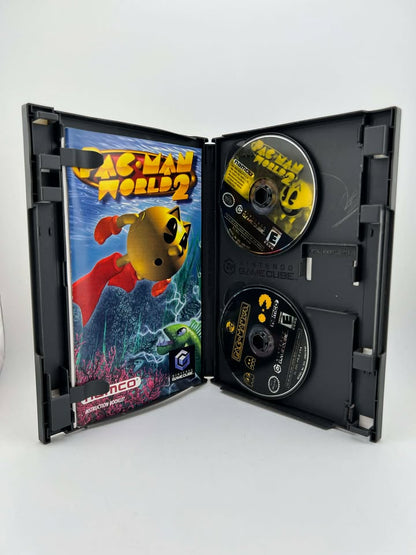 Pac-Man Vs And Pac-Man World 2 Players Choice Nintendo Gamecube NGC
