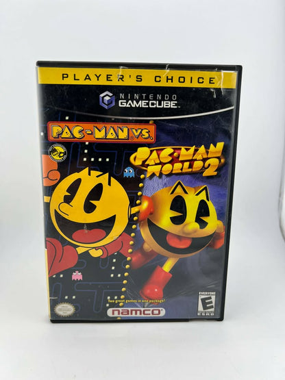Pac-Man Vs And Pac-Man World 2 Players Choice Nintendo Gamecube NGC