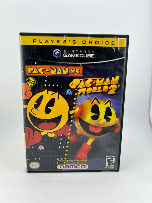 Pac-Man Vs And Pac-Man World 2 Players Choice Nintendo Gamecube NGC