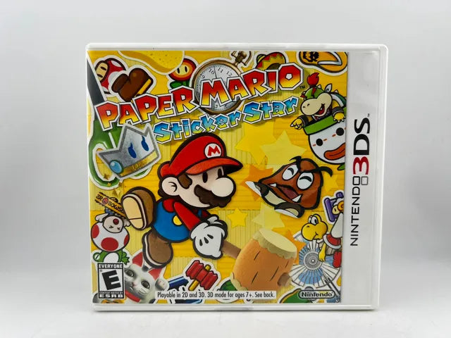 Paper Mario Sticker Star Nintendo 3DS