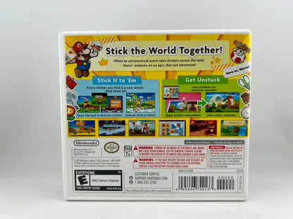 Paper Mario Sticker Star Nintendo 3DS