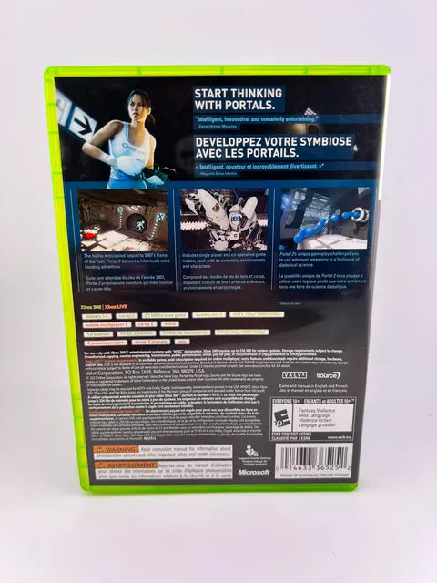 Portal 2 Xbox 360 X360