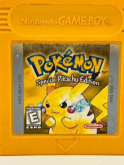 Pokemon Yellow Game Boy GB