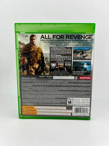 Metal Gear Solid V 5: The Phantom Pain Day One Xbox One XONE