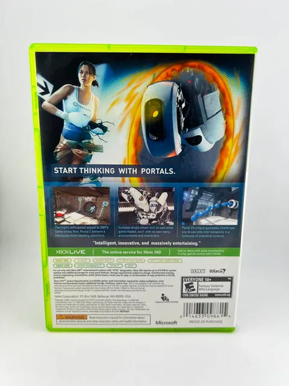 Portal 2 Platinum Hits Xbox 360 X360
