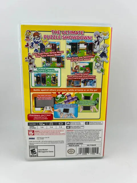 Puyo Puyo Tetris Nintendo Switch