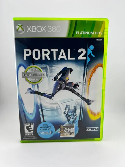 Portal 2 Platinum Hits Xbox 360 X360