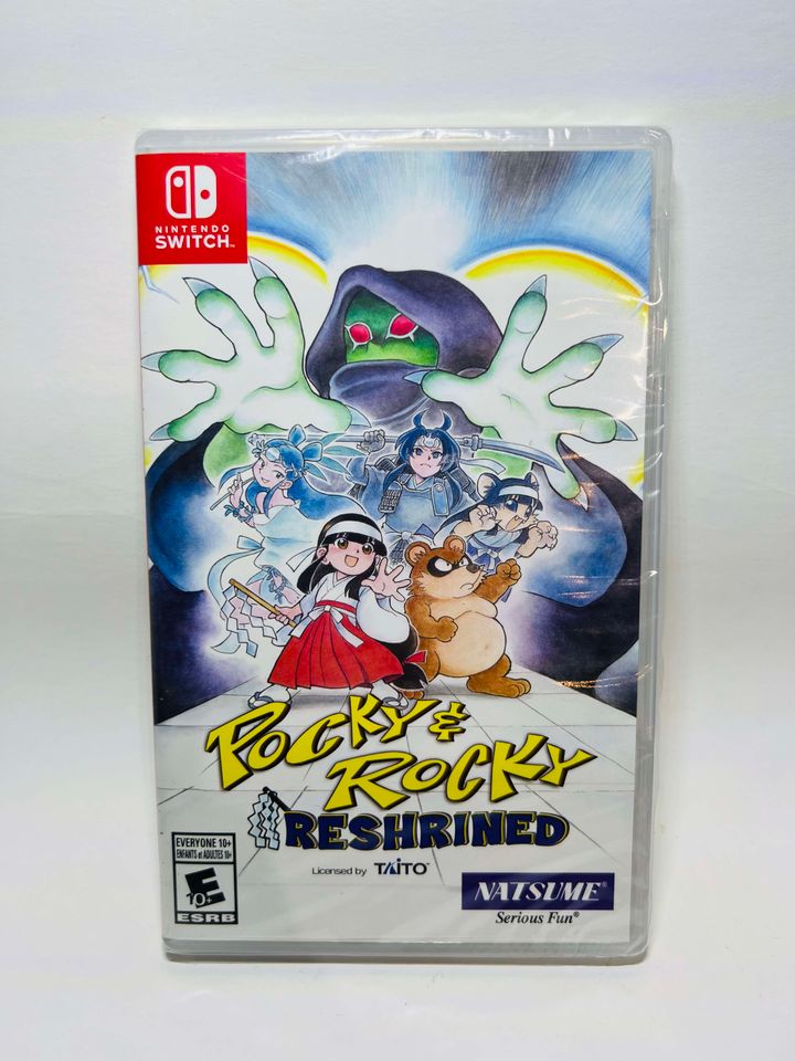 POCKY AND ROCKY RESHRINED NINTENDO SWITCH - jeux video game-x