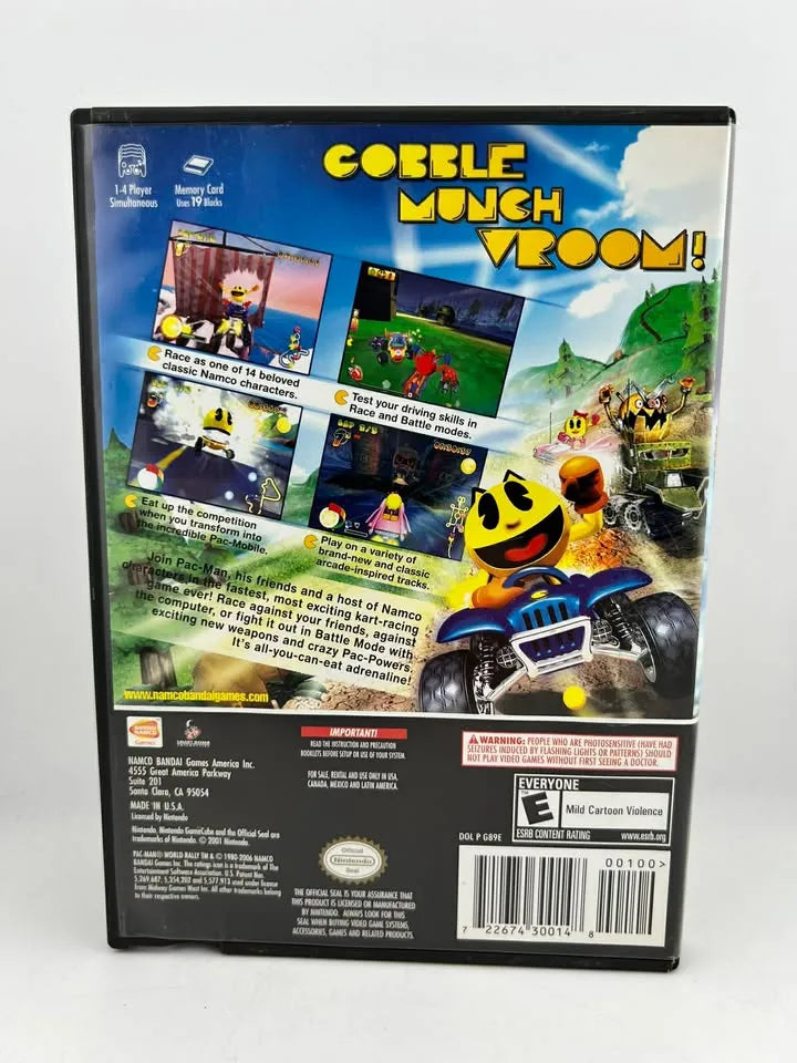 Pac-Man World Rally Nintendo Gamecube NGC