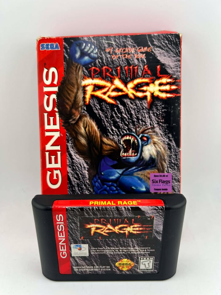 RABIA PRIMARIA (SEGA GENESIS SG)