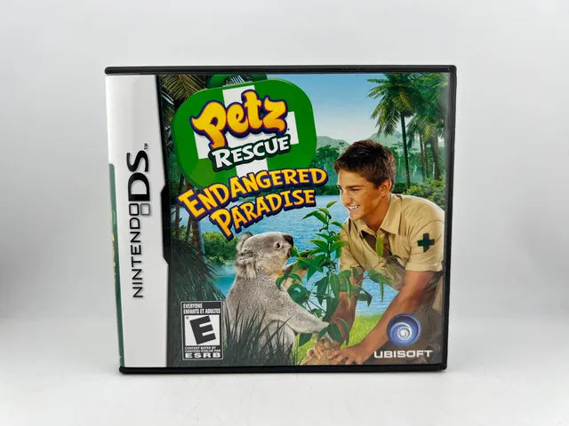 Petz Rescue Endangered Paradise Nintendo DS