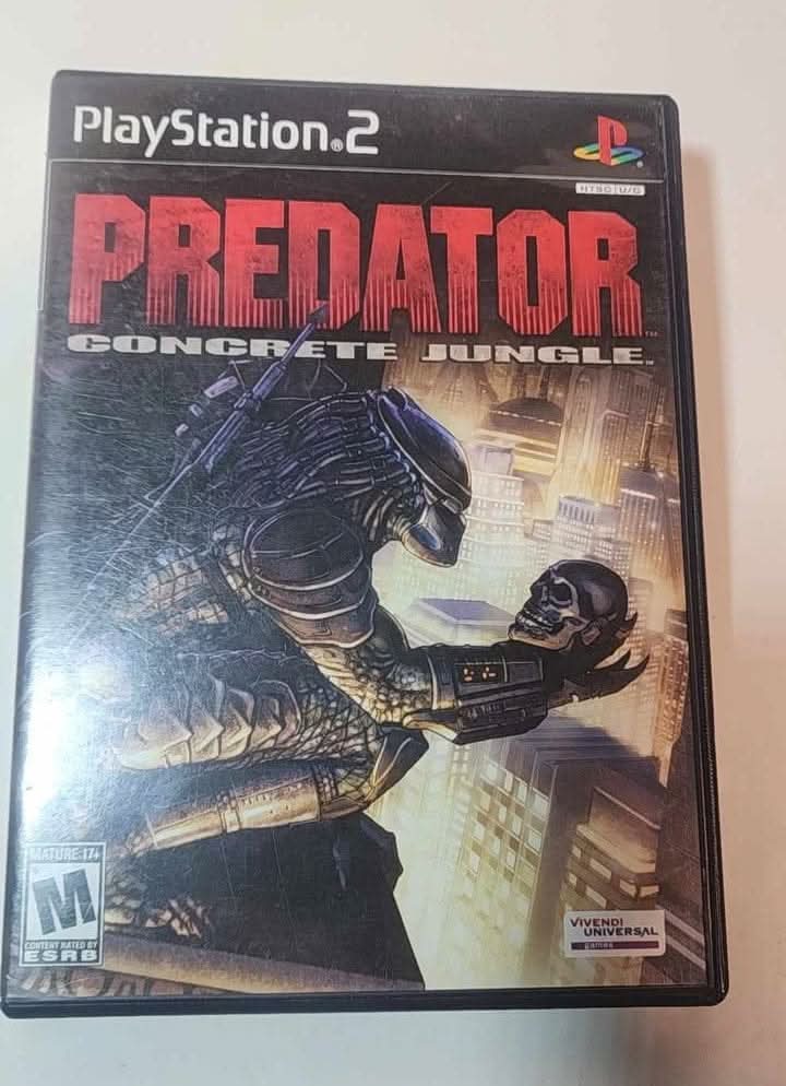 Predator Concrete Jungle Playstation 2 PS2 Vivendi