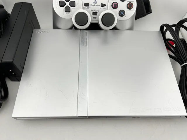 Console Playstation 2 Ps2 Slim Argent