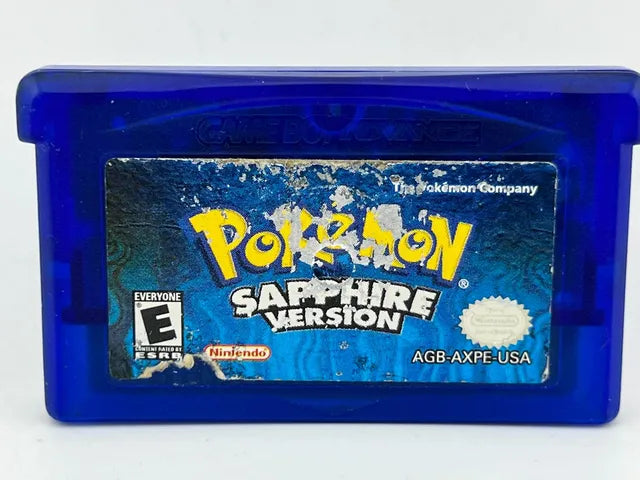 Pokemon Sapphire Game Boy Advance GBA