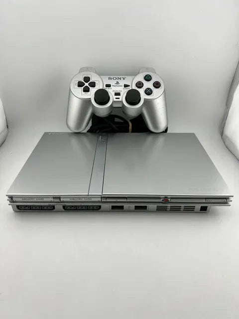 Console Playstation 2  Ps2 Slim Argent