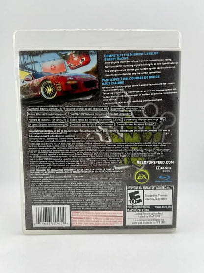 Need For Speed Prostreet Greatest Hits Playstation 3 PS3