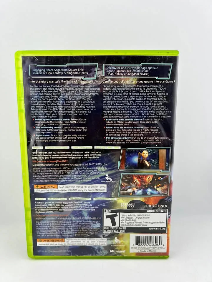 Project Sylpheed Xbox 360 X360
