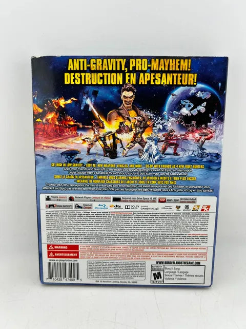 Borderlands The Pre-Sequel Playstation 3 Ps3