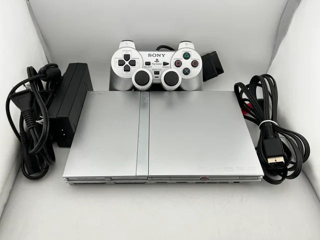 Console Playstation 2 Ps2 Slim Argent
