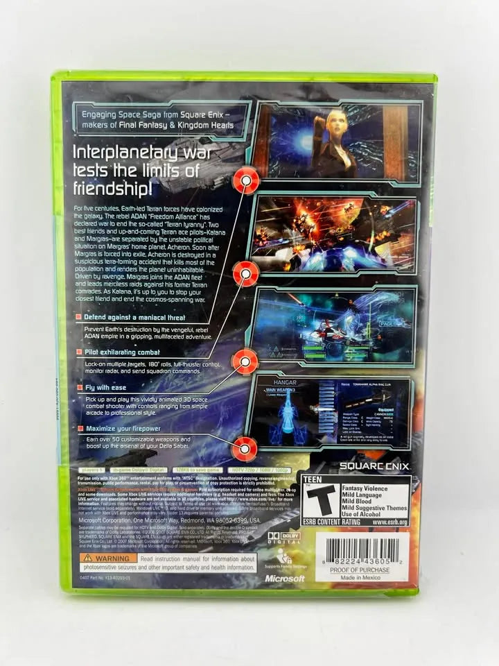 Project Sylpheed Xbox 360 X360