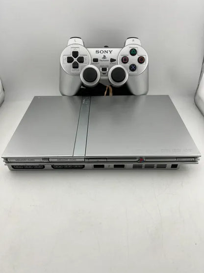Console Playstation 2 Ps2  Slim Argent