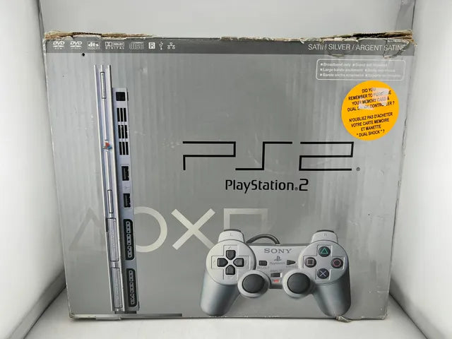 Console Playstation 2 Ps2 Slim Argent