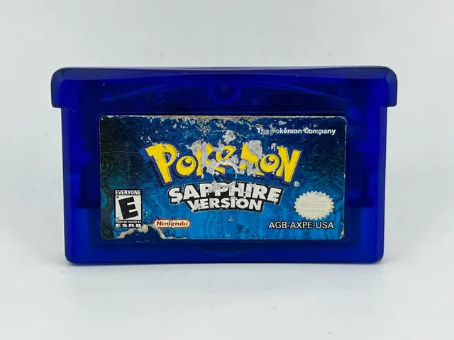Pokemon Sapphire Game Boy Advance GBA