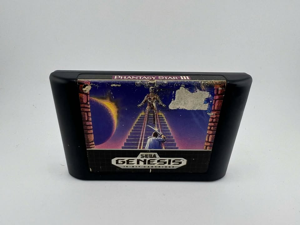 Phantasy Star III 3 Generations of Doom Sega Genesis SG