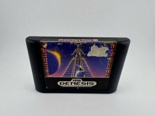 Phantasy Star III 3 Generations of Doom Sega Genesis SG