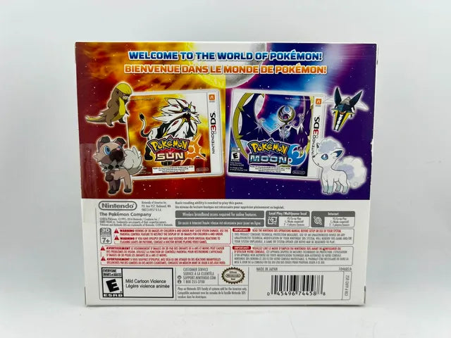 Pokemon Sun & Pokemon Moon Dual Pack Nintendo 3DS