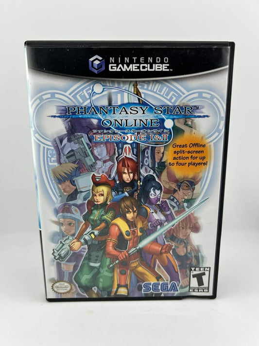 Phantasy Star Online Episode I & II Nintendo Gamecube NGC