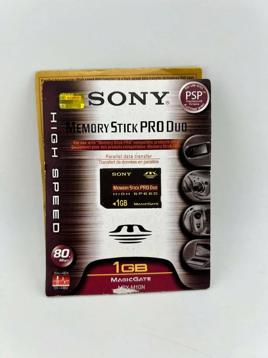 Carte Mémoire Playstation Portable Psp Pro Duo