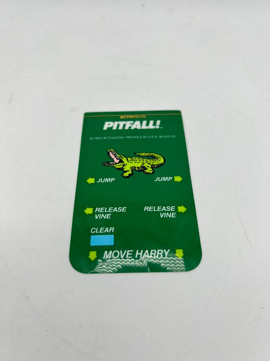 Carte d’overlay Pitfall! Intellivision Intel