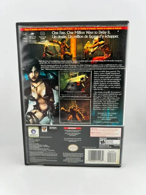 Prince of Persia Warrior Within Nintendo Gamecube NGC