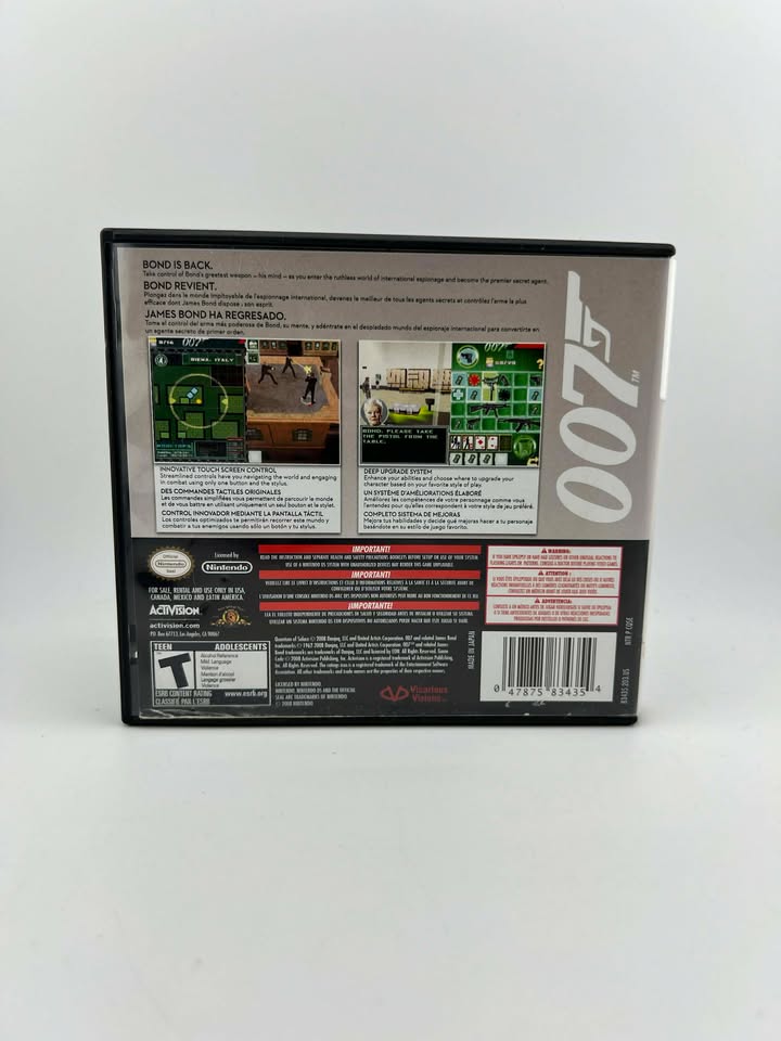 007 Quantum of Solace Nintendo DS