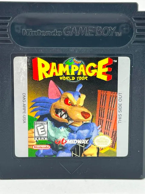 Rampage World Tour Game Boy Color GBC