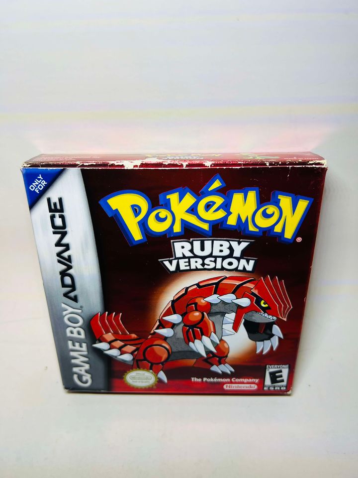 POKEMON RUBY EN BOITE GAME BOY ADVANCE GBA - jeux video game-x