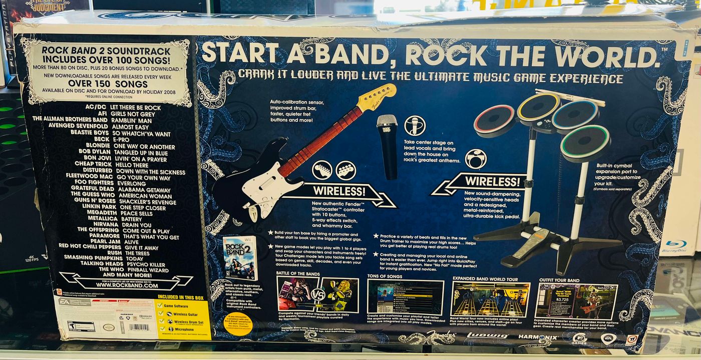 ROCK BAND Special Edition NINTENDO WII MAGASIN SEULEMENT - jeux video game-x