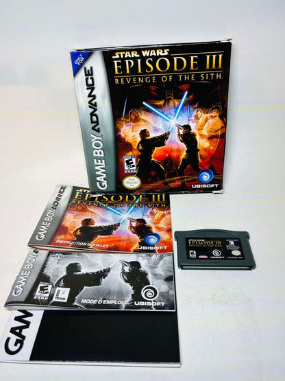 STAR WARS EPISODE III 3 REVENGE OF THE SITH EN BOITE GAME BOY ADVANCE GBA - jeux video game-x